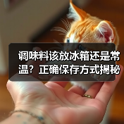 调味料该放冰箱还是常温？正确保存方式揭秘（图2）