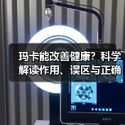 玛卡能改善健康？科学解读作用、误区与正确用法