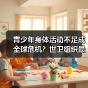 青少年身体活动不足成全球危机？世卫组织最新研究揭示严峻现状