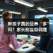 胖孩子真的营养“多”吗？家长别盲目调理