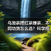 乌龙茶搭红茶绿茶，不同功效怎么选？科学搭配指南（图2）