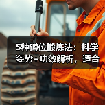 5种蹲位锻炼法：科学姿势+功效解析，适合各年龄段！（图3）
