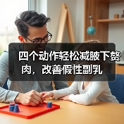 四个动作轻松减腋下赘肉，改善假性副乳（图4）