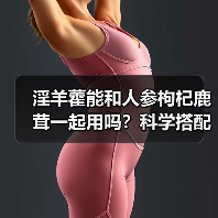 淫羊藿能和人参枸杞鹿茸一起用吗？科学搭配全解析