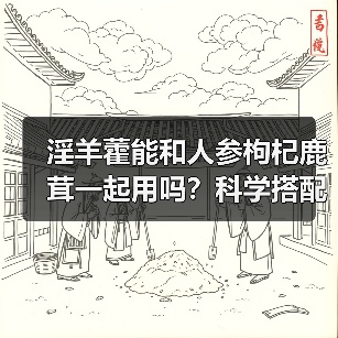 淫羊藿能和人参枸杞鹿茸一起用吗？科学搭配全解析（图3）