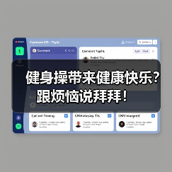 健身操带来健康快乐？跟烦恼说拜拜！