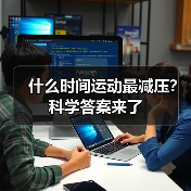 什么时间运动最减压？科学答案来了（图4）