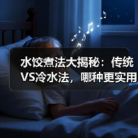 水饺煮法大揭秘：传统VS冷水法，哪种更实用？