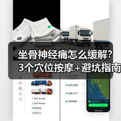 坐骨神经痛怎么缓解？3个穴位按摩+避坑指南