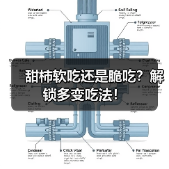 甜柿软吃还是脆吃?解锁多变吃法!(图3) 甜柿软吃还是脆吃?解锁多变吃法!(图3)
