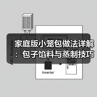 家庭版小笼包做法详解:包子馅料与蒸制技巧(图2) 家庭版小笼包做法详解:包子馅料与蒸制技巧(图2)
