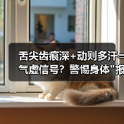 舌尖齿痕深+动则多汗=气虚信号?警惕身体 舌尖齿痕深+动则多汗=气虚信号?警惕身体