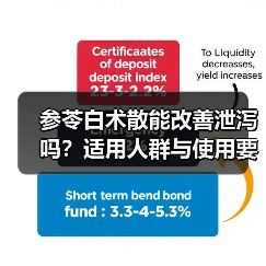 参苓白术散能改善泄泻吗?适用人群与使用要点真相揭秘(图3) 参苓白术散能改善泄泻吗?适用人群与使用要点真相揭秘(图3)