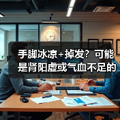 手脚冰凉+掉发？可能是肾阳虚或气血不足的信号