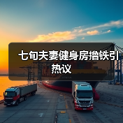 七旬夫妻健身房撸铁引热议