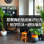 葛根真的能改善记忆力?科学吃法+避坑指南(图2) 葛根真的能改善记忆力?科学吃法+避坑指南(图2)