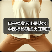 口干掉发不止是缺水?中医揭秘阴虚火旺调理全攻略(图1) 口干掉发不止是缺水?中医揭秘阴虚火旺调理全攻略(图1)