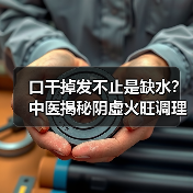 口干掉发不止是缺水?中医揭秘阴虚火旺调理全攻略(图3) 口干掉发不止是缺水?中医揭秘阴虚火旺调理全攻略(图3)