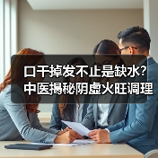口干掉发不止是缺水?中医揭秘阴虚火旺调理全攻略(图4) 口干掉发不止是缺水?中医揭秘阴虚火旺调理全攻略(图4)