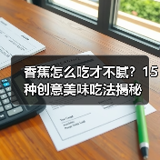 香蕉怎么吃才不腻？15种创意美味吃法揭秘（图3）