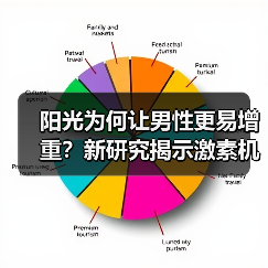 阳光为何让男性更易增重?新研究揭示激素机制(图2) 阳光为何让男性更易增重?新研究揭示激素机制(图2)