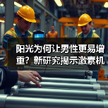 阳光为何让男性更易增重?新研究揭示激素机制(图3) 阳光为何让男性更易增重?新研究揭示激素机制(图3)