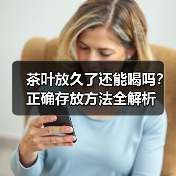 茶叶放久了还能喝吗?正确存放方法全解析(图1) 茶叶放久了还能喝吗?正确存放方法全解析(图1)