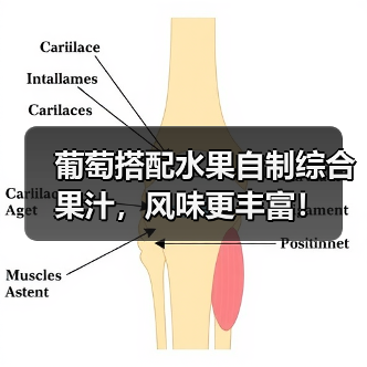 葡萄搭配水果自制综合果汁，风味更丰富！
