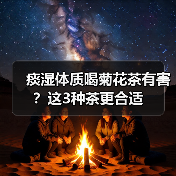 痰湿体质喝菊花茶有害？这3种茶更合适