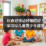 饮食好运动好睡眠好 专家倡议儿童青少年健康行动