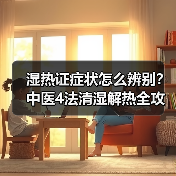 湿热证症状怎么辨别?中医4法清湿解热全攻略(图1) 湿热证症状怎么辨别?中医4法清湿解热全攻略(图1)