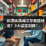 痰湿体质喝艾草真能祛湿?3大误区别踩!(图1) 痰湿体质喝艾草真能祛湿?3大误区别踩!(图1)