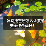 暑期托管班怎么让孩子安全快乐成长？（图2）