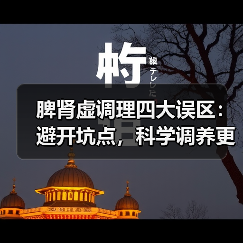 脾肾虚调理四大误区:避开坑点,科学调养更高效(图4) 脾肾虚调理四大误区:避开坑点,科学调养更高效(图4)