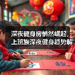 深夜健身房悄然崛起,上班族深夜健身趋势解析(图2) 深夜健身房悄然崛起,上班族深夜健身趋势解析(图2)