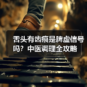 舌头有齿痕是脾虚信号吗?中医调理全攻略(图3) 舌头有齿痕是脾虚信号吗?中医调理全攻略(图3)