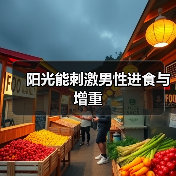 阳光能刺激男性进食与增重(图1) 阳光能刺激男性进食与增重(图1)