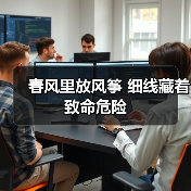 春风里放风筝 细线藏着致命危险(图3) 春风里放风筝 细线藏着致命危险(图3)