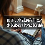 孩子长高到底靠什么?家长必看科学助长指南(图3) 孩子长高到底靠什么?家长必看科学助长指南(图3)