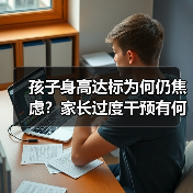 孩子身高达标为何仍焦虑?家长过度干预有何隐患(图3) 孩子身高达标为何仍焦虑?家长过度干预有何隐患(图3)
