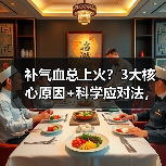 补气血总上火？3大核心原因+科学应对法，让你补得舒服不上火（图1）
