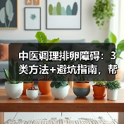 中医调理排卵障碍:3类方法+避坑指南,帮你改善生殖健康(图1) 中医调理排卵障碍:3类方法+避坑指南,帮你改善生殖健康(图1)