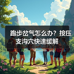 跑步岔气怎么办?按压支沟穴快速缓解(图4) 跑步岔气怎么办?按压支沟穴快速缓解(图4)