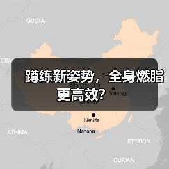 蹲练新姿势,全身燃脂更高效?(图1) 蹲练新姿势,全身燃脂更高效?(图1)
