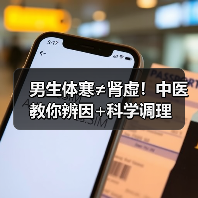 男生体寒≠肾虚！中医教你辨因+科学调理（图2）