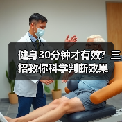健身30分钟才有效？三招教你科学判断效果（图1）