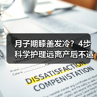 月子期膝盖发冷?4步科学护理远离产后不适(图1) 月子期膝盖发冷?4步科学护理远离产后不适(图1)