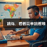 跳绳,看着简单跳着难(图4) 跳绳,看着简单跳着难(图4)