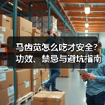 马齿苋怎么吃才安全?功效、禁忌与避坑指南(图4) 马齿苋怎么吃才安全?功效、禁忌与避坑指南(图4)
