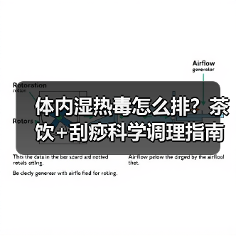 体内湿热毒怎么排?茶饮+刮痧科学调理指南(图2) 体内湿热毒怎么排?茶饮+刮痧科学调理指南(图2)